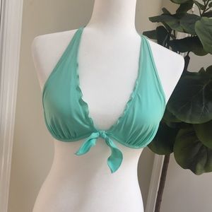 Victoria’s Secret Ruffle Halter bikini top